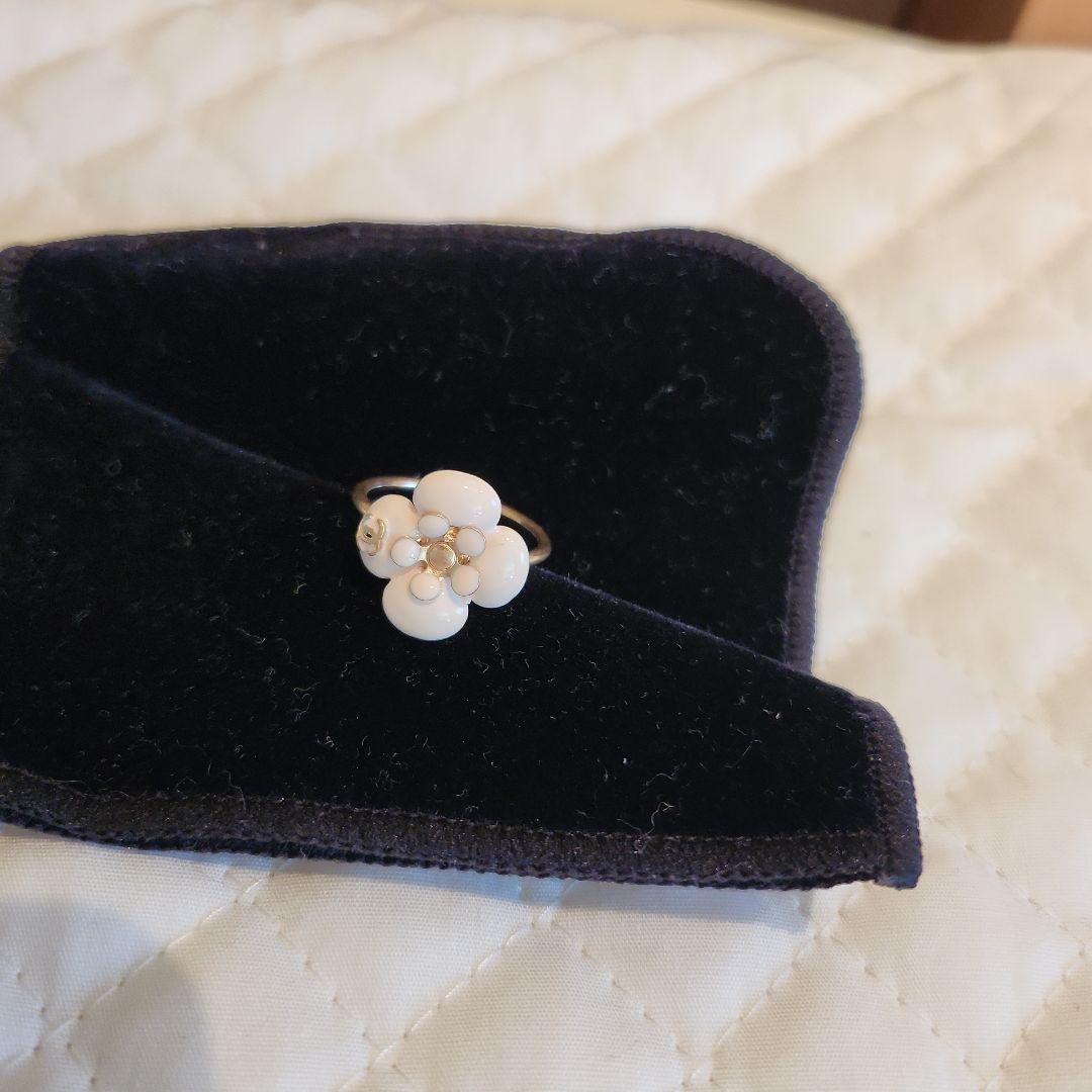 シャネル カメリアリング アンティーク