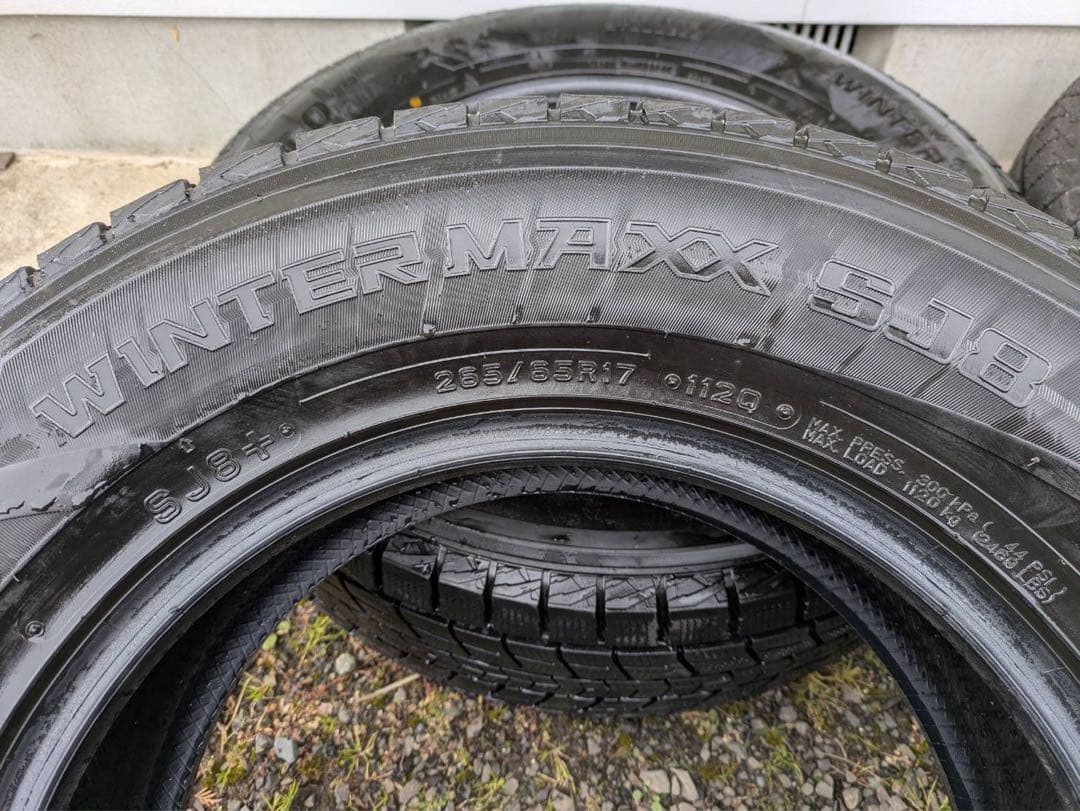 WINTER MAXX SJ8スタッドレスタイヤ 265/65R17 4本セット