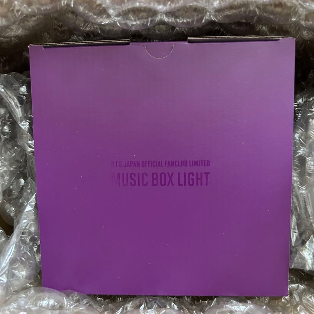 BTS MUSIC BOX LIGHT ミュージックボックスライト FC限定