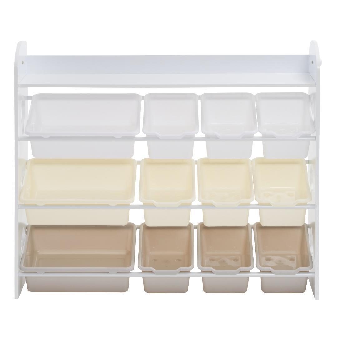 おもちゃ収納 ラック ラージサイズ 幅103cm 子ども用家具 木製 収納ケース