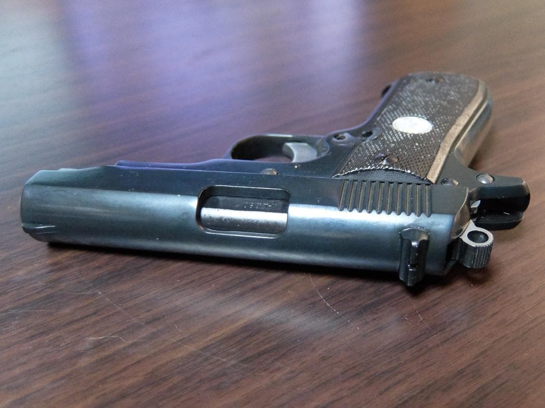 タナカワークス コルト .380 ガバメント HW ガスガン ブルーイング加工品