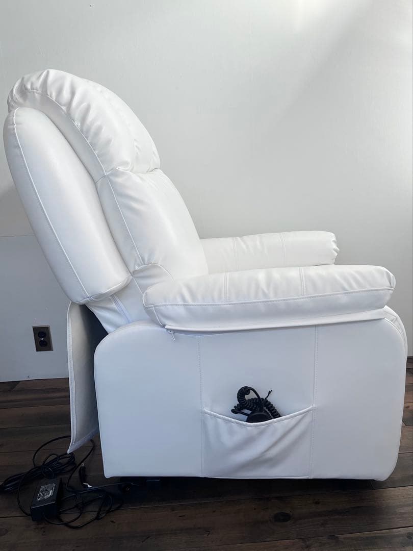 新品未使用　電動ラウンジチェア　SHIFFON Jr シフォンジュニア　ホワイト