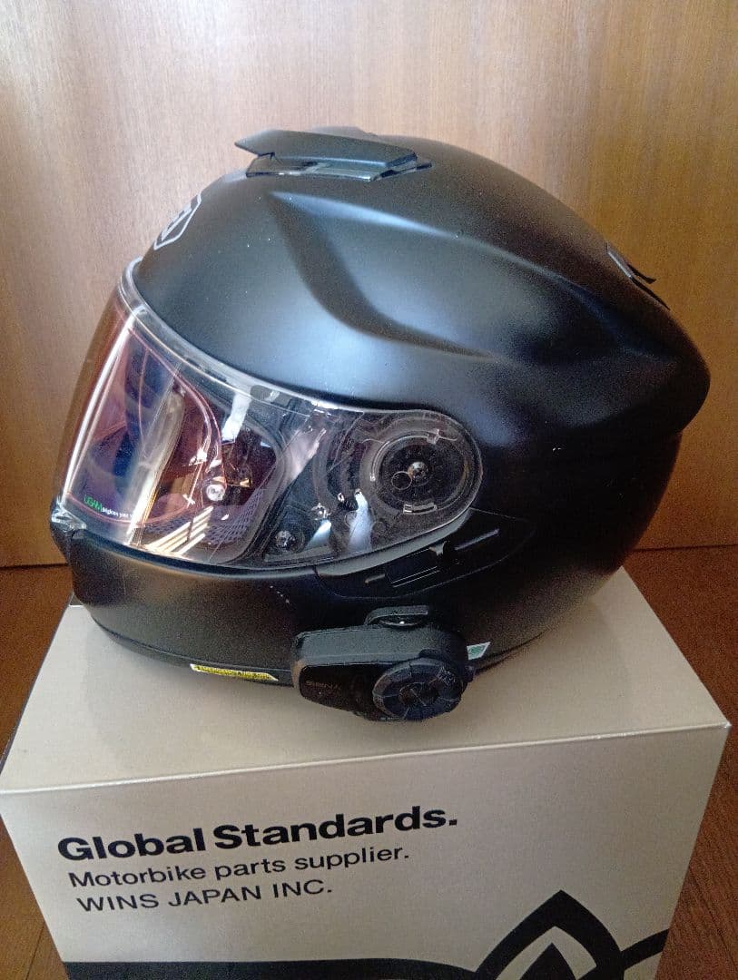 SHOEI　GT‐Airバイクヘルメット　セナ インカム付き