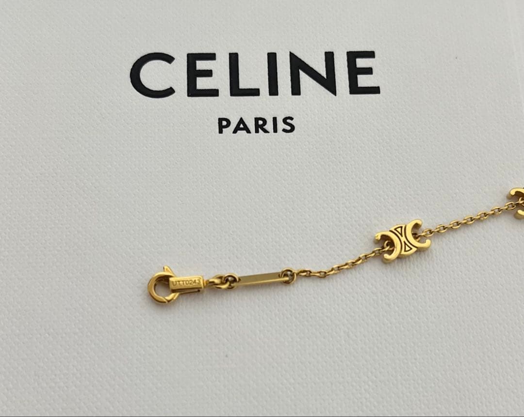 CELINE Mini Triomphe Bracelet トリオンフ ブレス