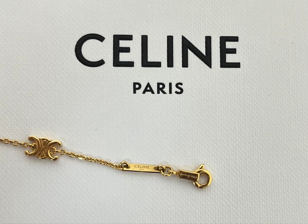 CELINE Mini Triomphe Bracelet トリオンフ ブレス
