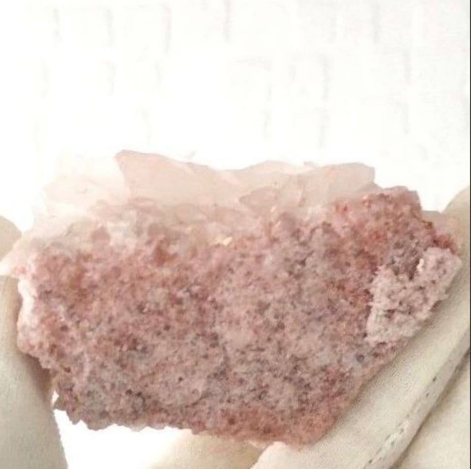 ツインレイ水晶　ピンク　運命の人　赤い糸　魂