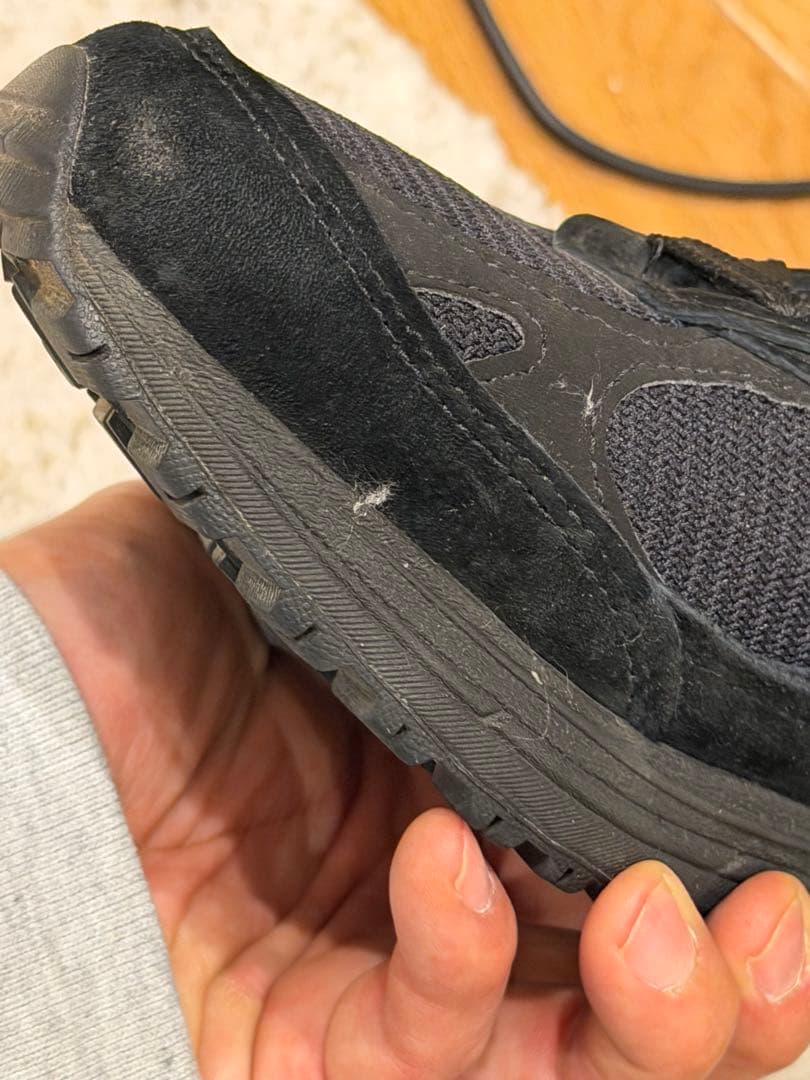 靴 New Balance 993 \"Triple Black\"