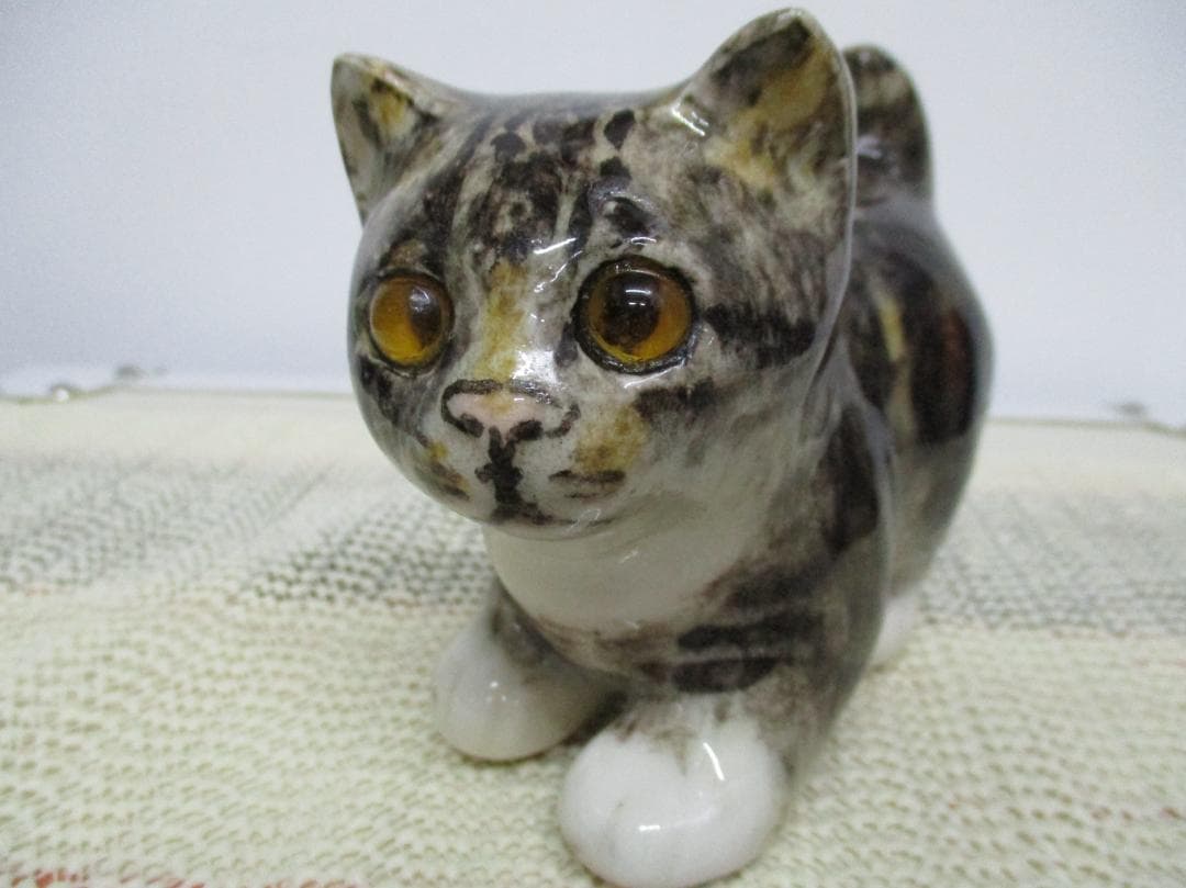 猫の置物 ウィンスタンレイ ケンジントン キャット サイズ1 NO8