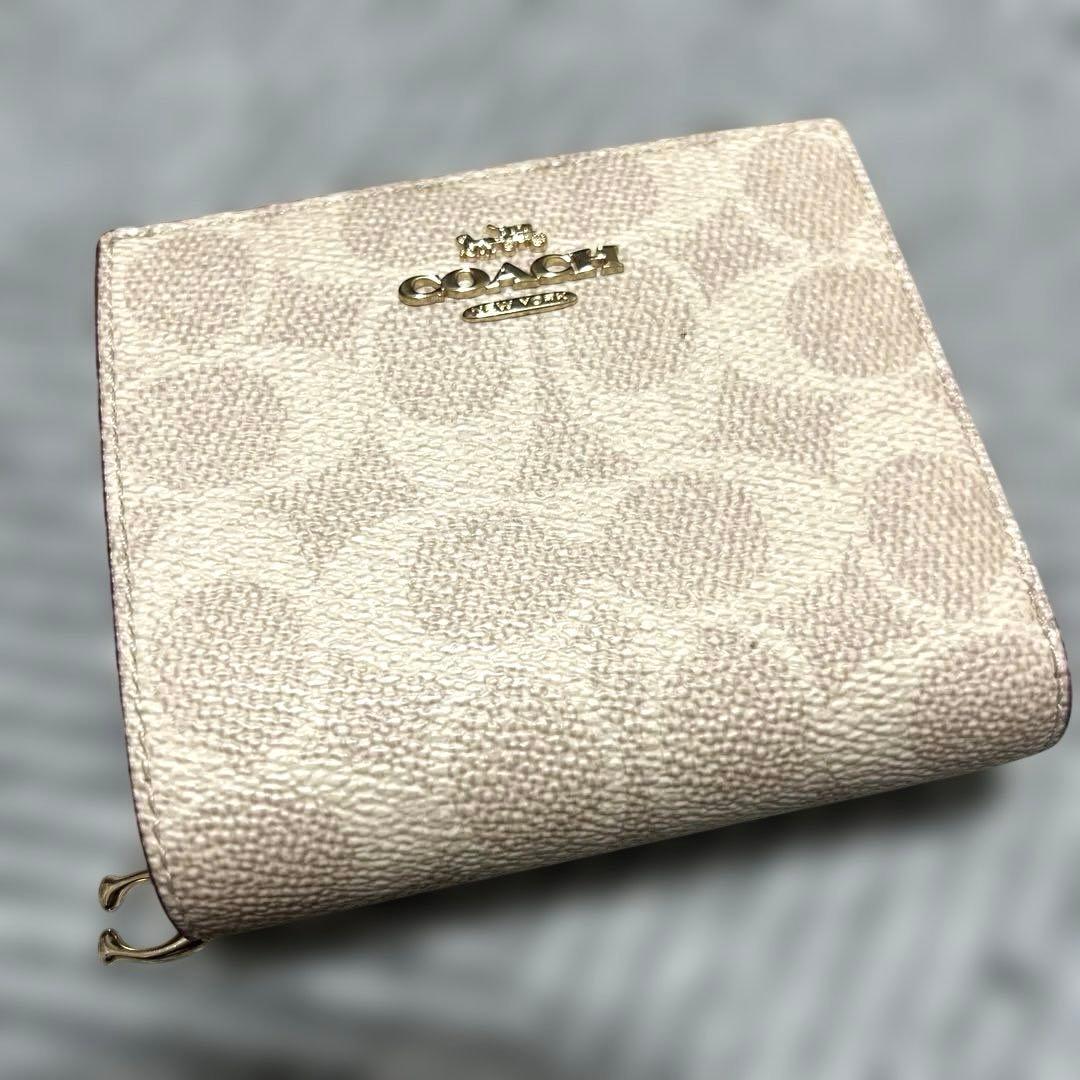 【最終値下げ！】COACH 財布 ミニ財布 2つ折り財布