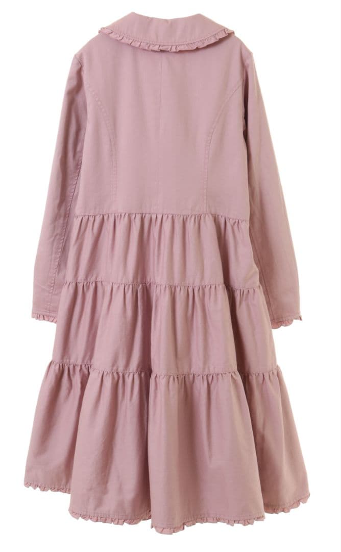 週末限定値下新品　ピンクハウス　襟付き　ロング　ティアード　コート