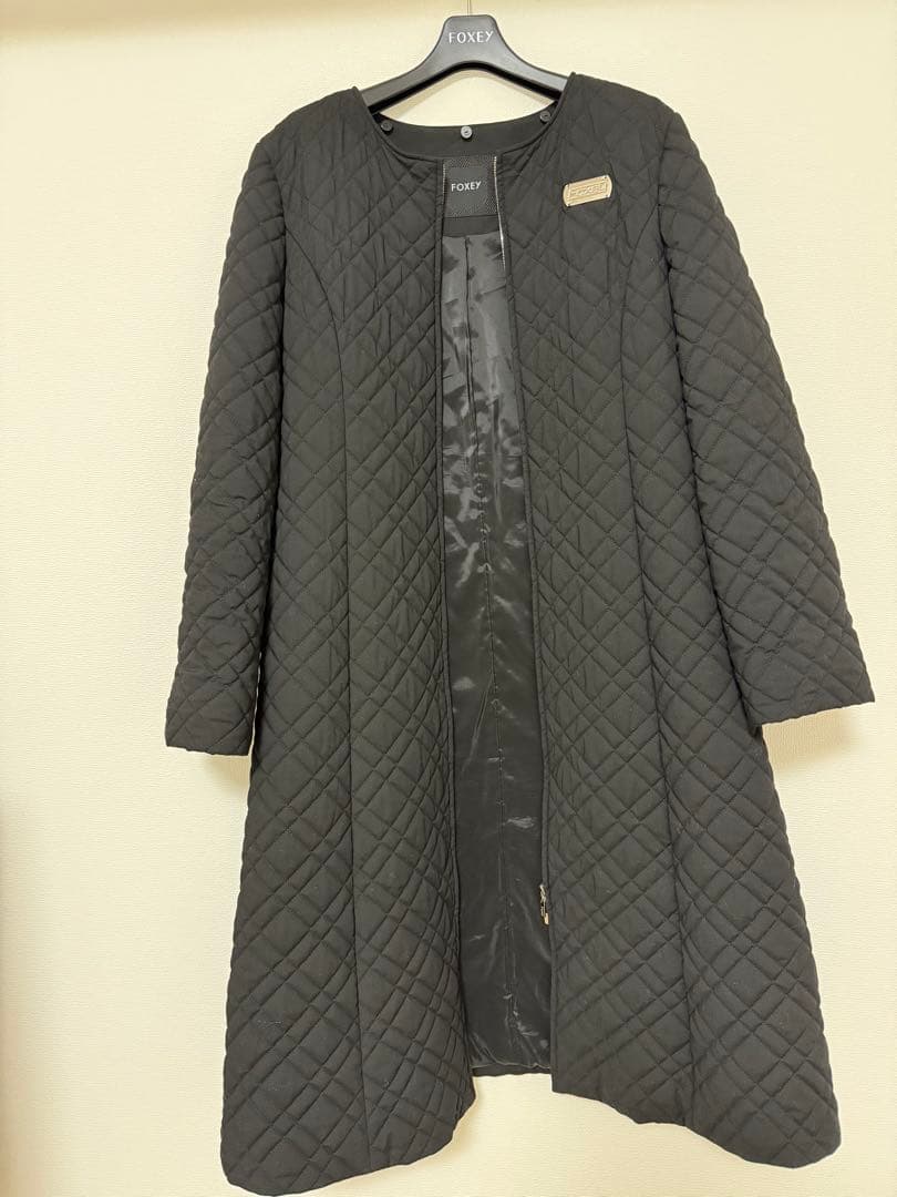 美品foxeyサイズ38 希少大人気モデル43869コートクレオ♡