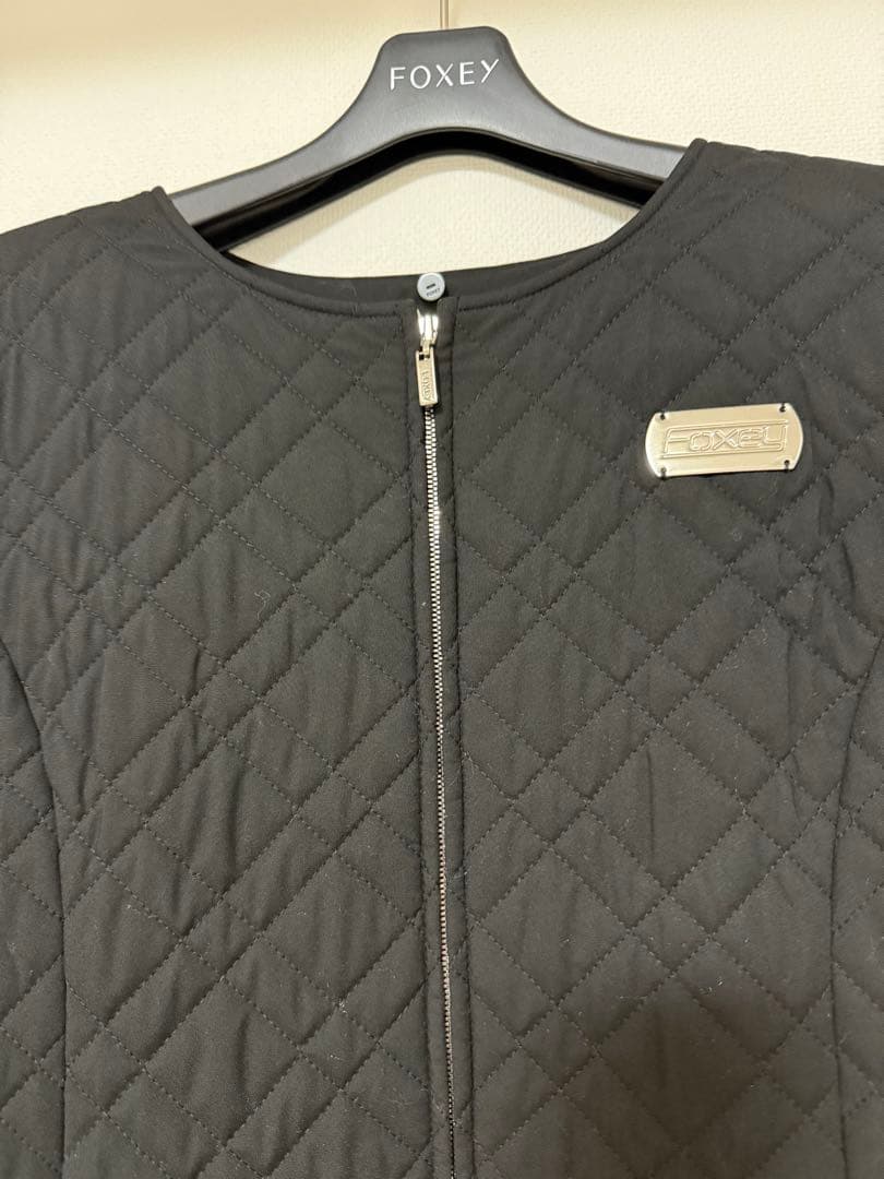 美品foxeyサイズ38 希少大人気モデル43869コートクレオ♡