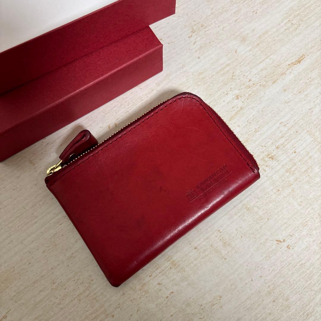 カワニシカバン　ホット　ミニ財布　小銭入れ