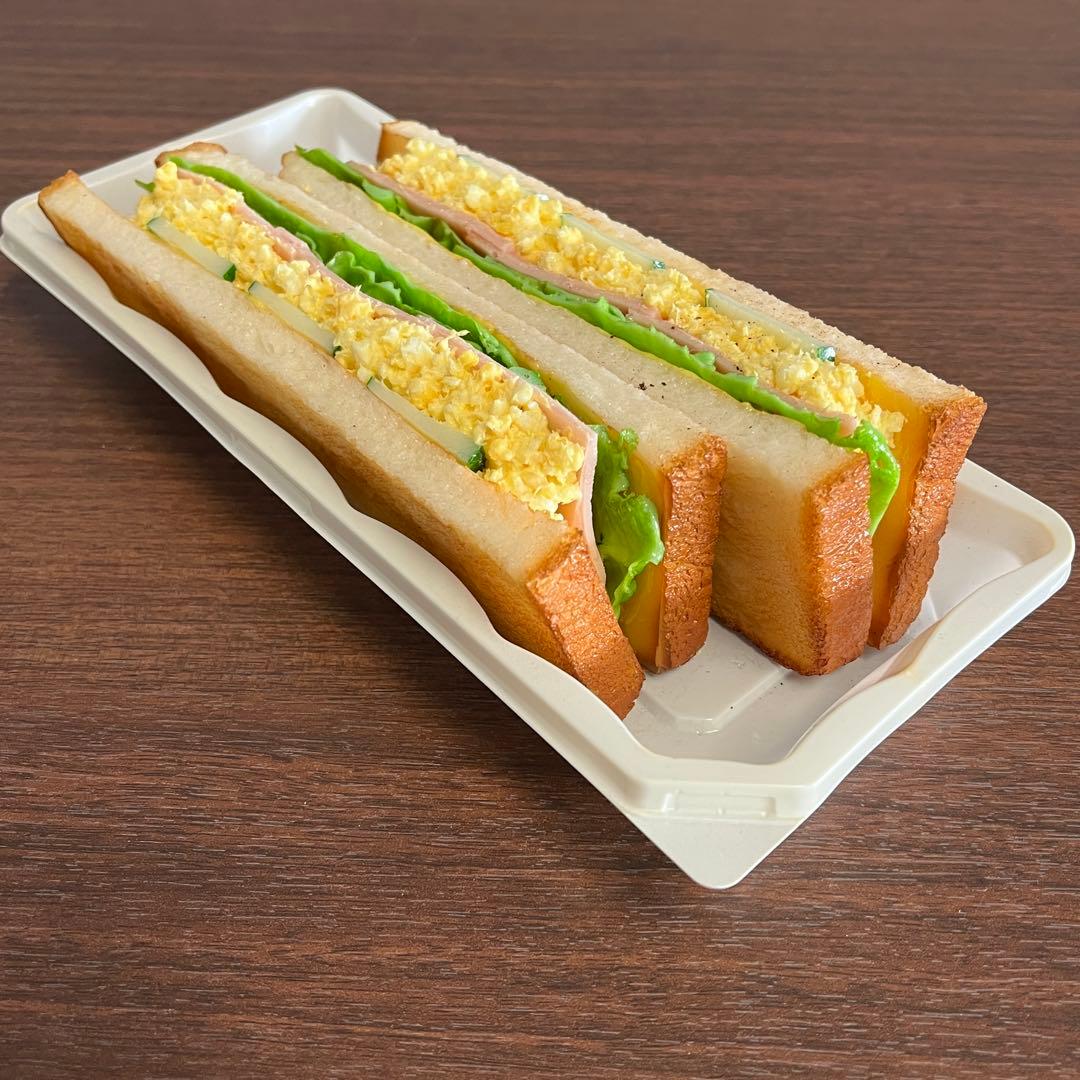 食品サンプル　サンドイッチ　ホットドッグのセット