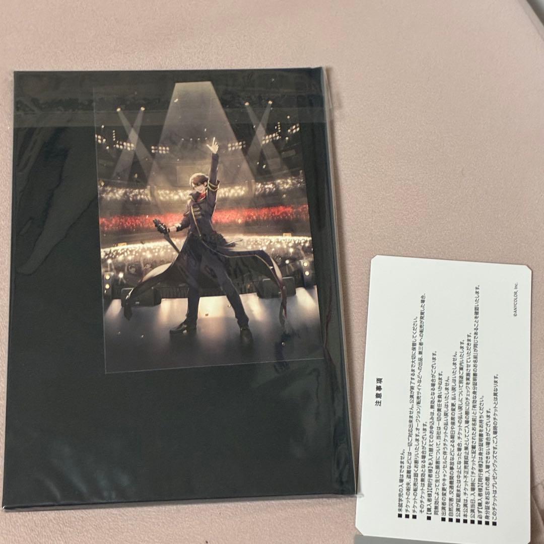 ク*ィ様 加賀美ハヤト ワンマンライブ S席特典 ブックレット メモリアルチケッ