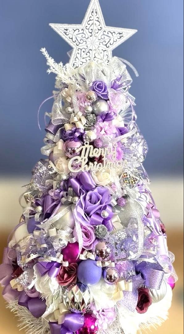 紫白クリスマスツリー❣️ayu❣️6点セット❣️