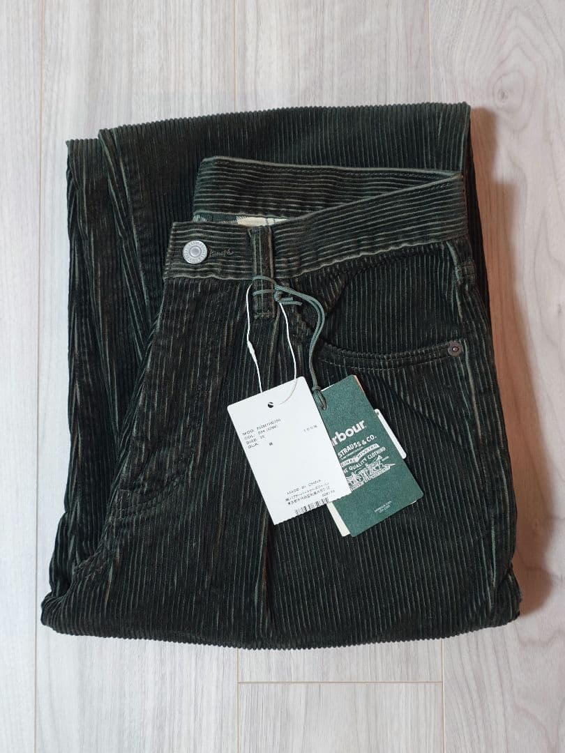Barbour × Levi’s 578 コーデュロイトラウザー　サイズ28
