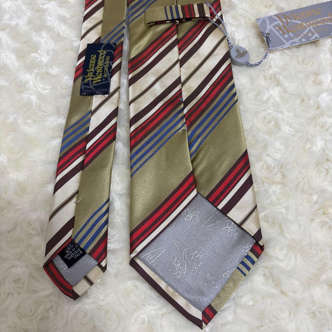 【Vivienne Westwood 】新品・未使用シルク ネクタイ
