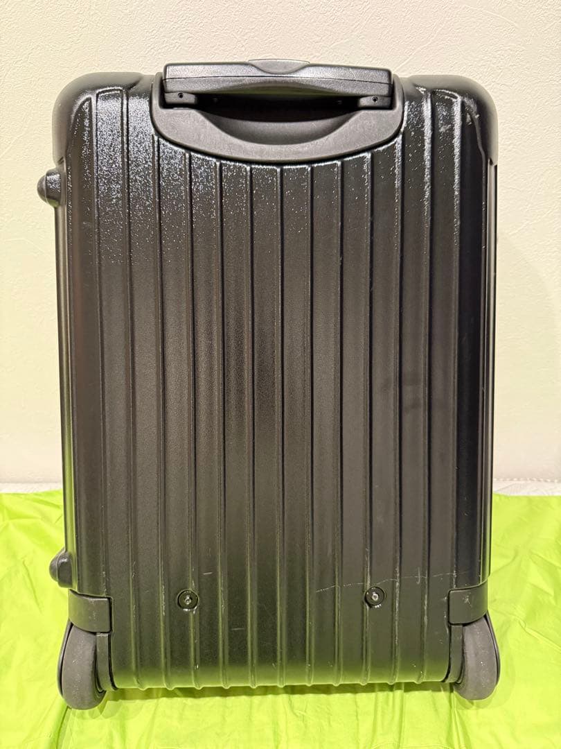 廃盤　RIMOWA/リモワ　ルフトハンザ２輪35Lマットブラック