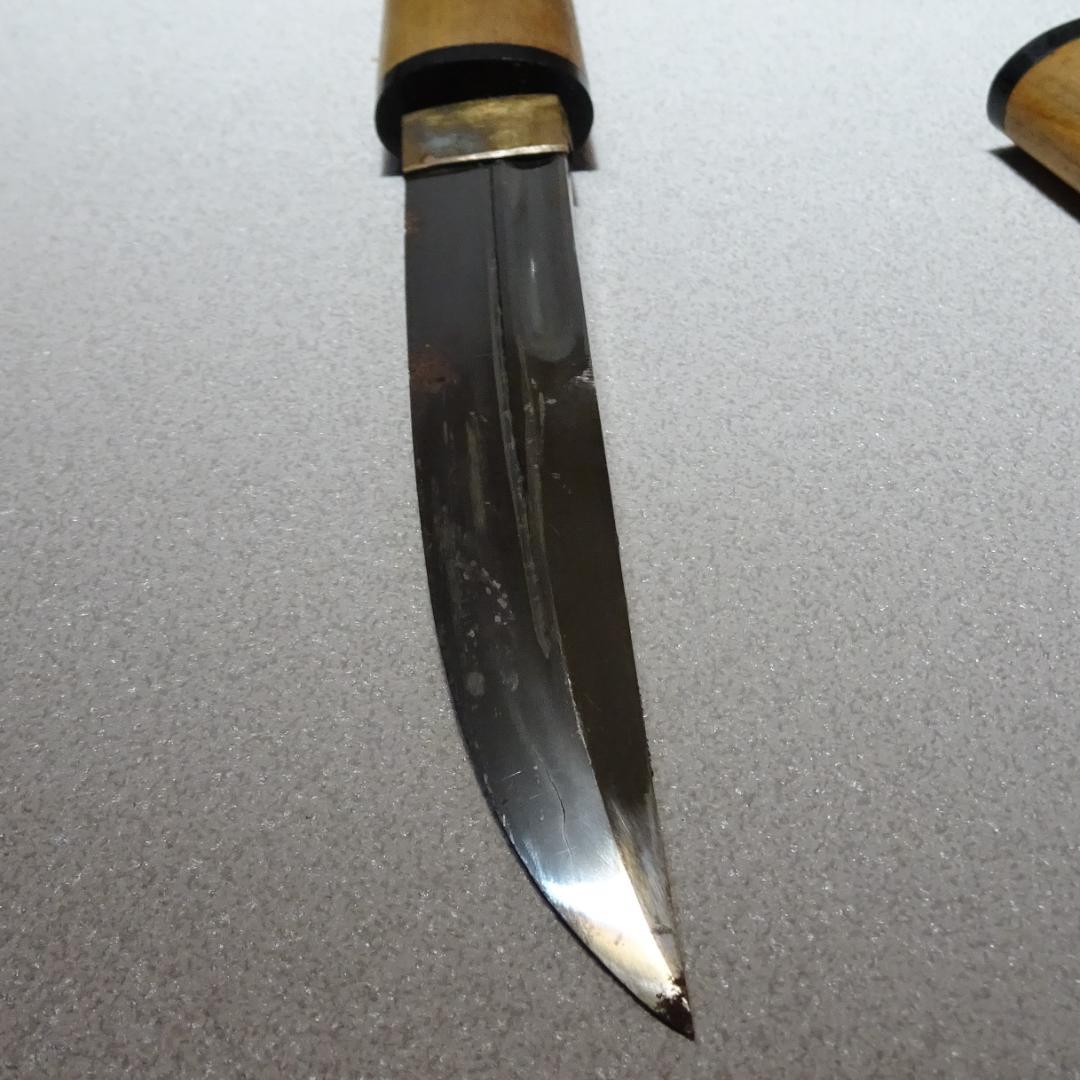 ヴ*ミ様 菊一文字 　ナイフ　全長：約21cm　　武具　短刀