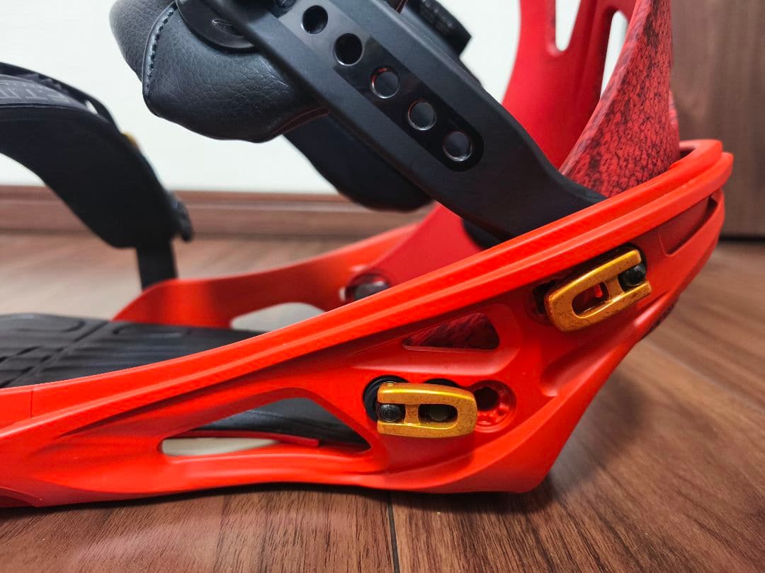 FLUX RL アシンメトリーカラー ビンディング オレンジ ライムグリーン