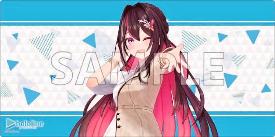 ブシロード ラバーマット　hololive ホロライブ　AZKi プレイマット