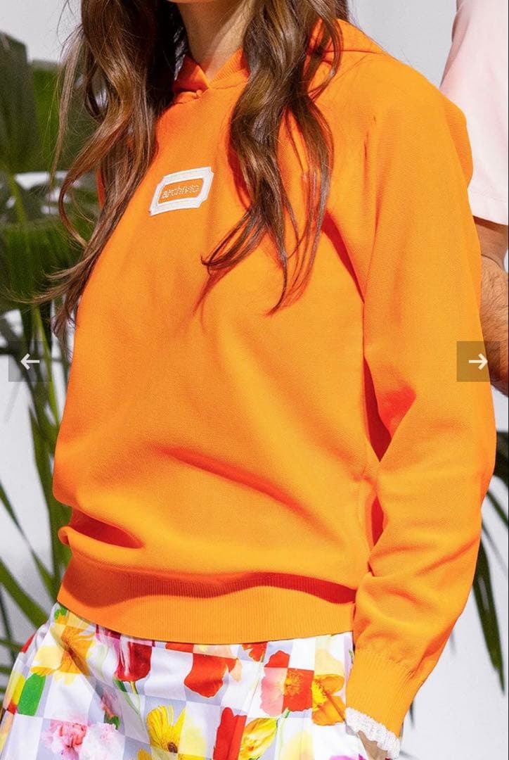 ♡アルチビオ♡2024年春夏 ポリエステルニットパーカー新品未使用タグ付き完売品