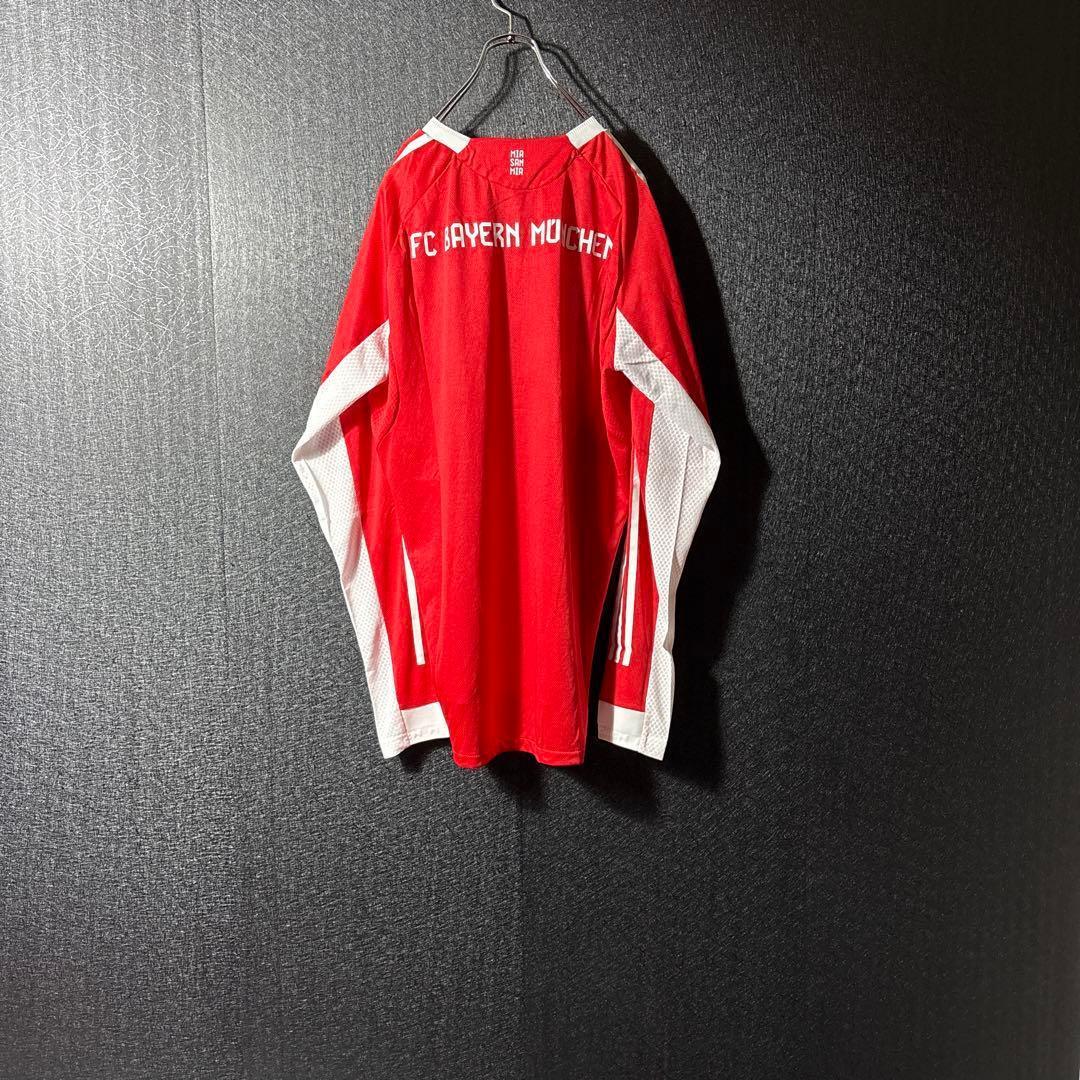 【★バイエルン】 adidas サッカー 新 ホームユニフォーム 長袖 2XL