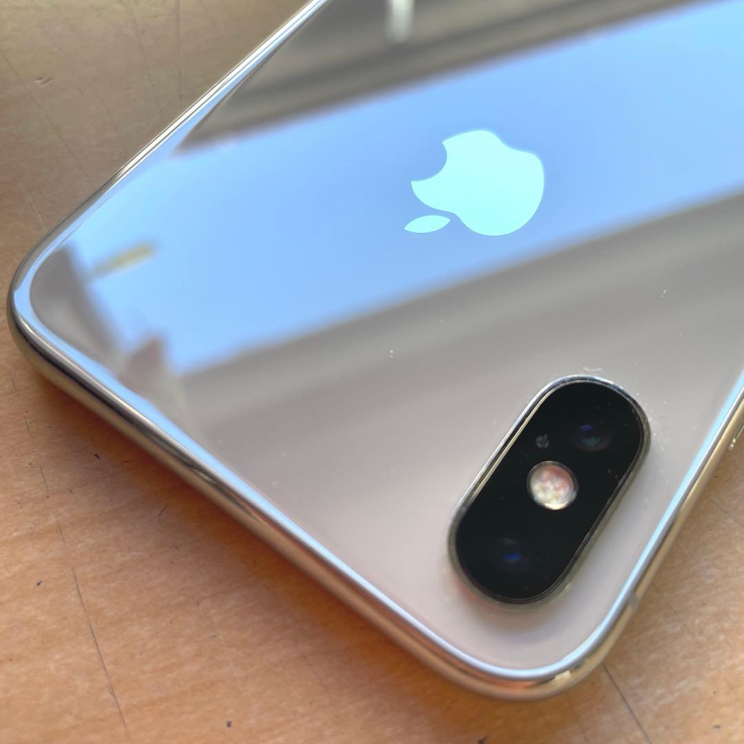 iPhone X シルバー　256GB A1902 美品　バッテリー93%