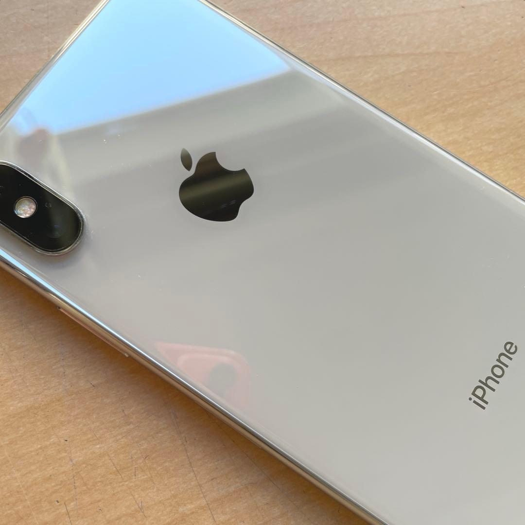 iPhone X シルバー　256GB A1902 美品　バッテリー93%