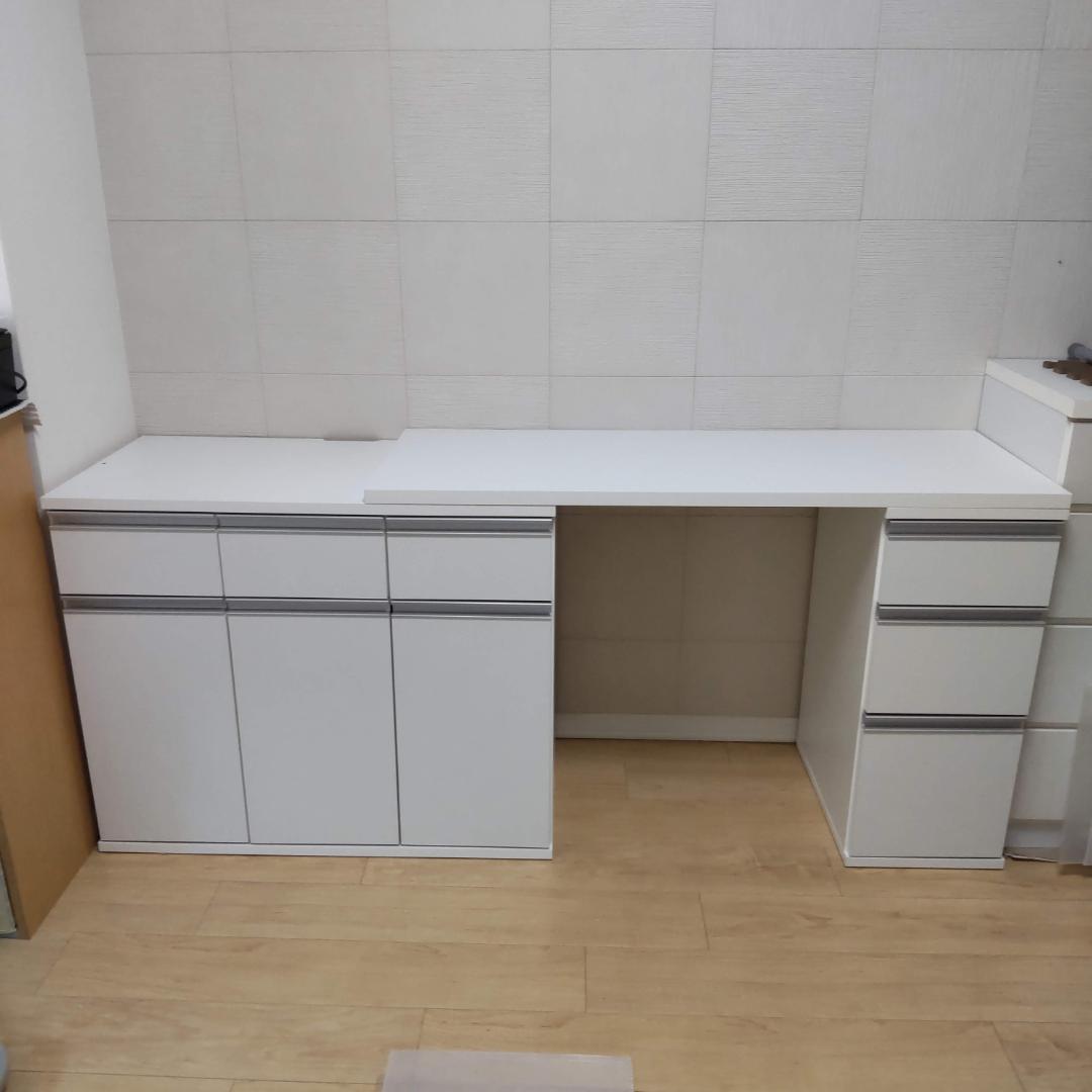 オフィス伸縮デスク 幅119.5〜196cm　兵庫県