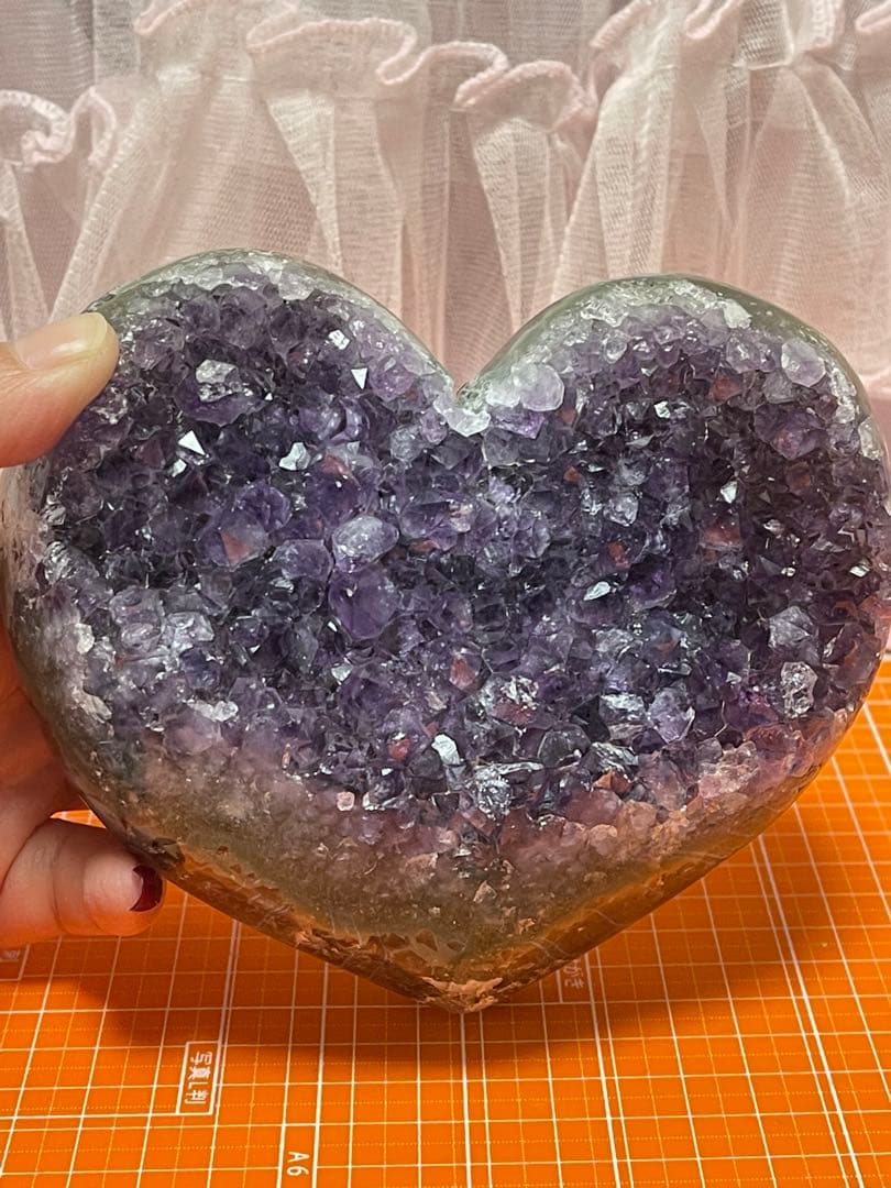 原石天然石浄化 ウルグアイ産 グリーンエピドート アメジストクラスター15