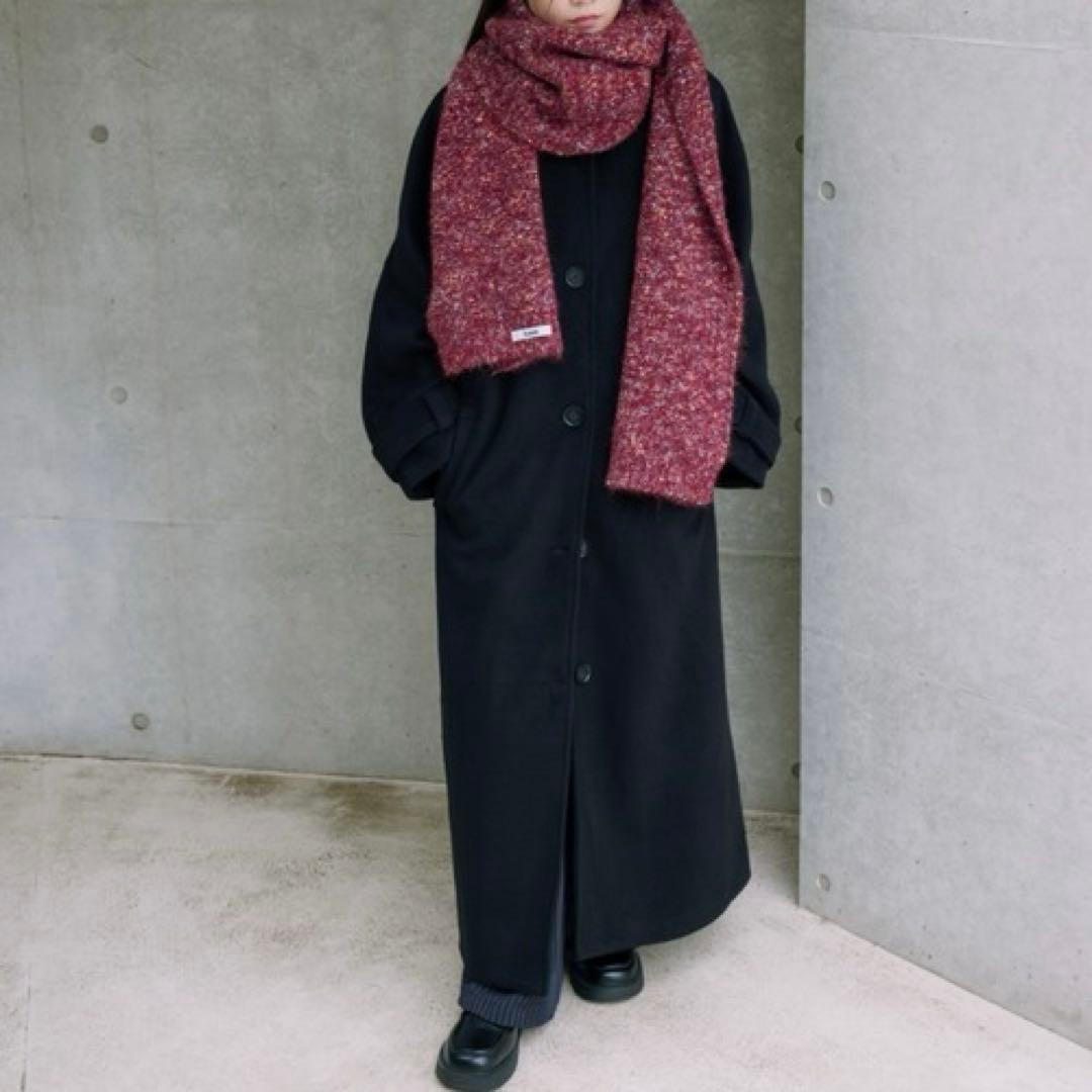 haek ロングコート ＆ マフラー セット