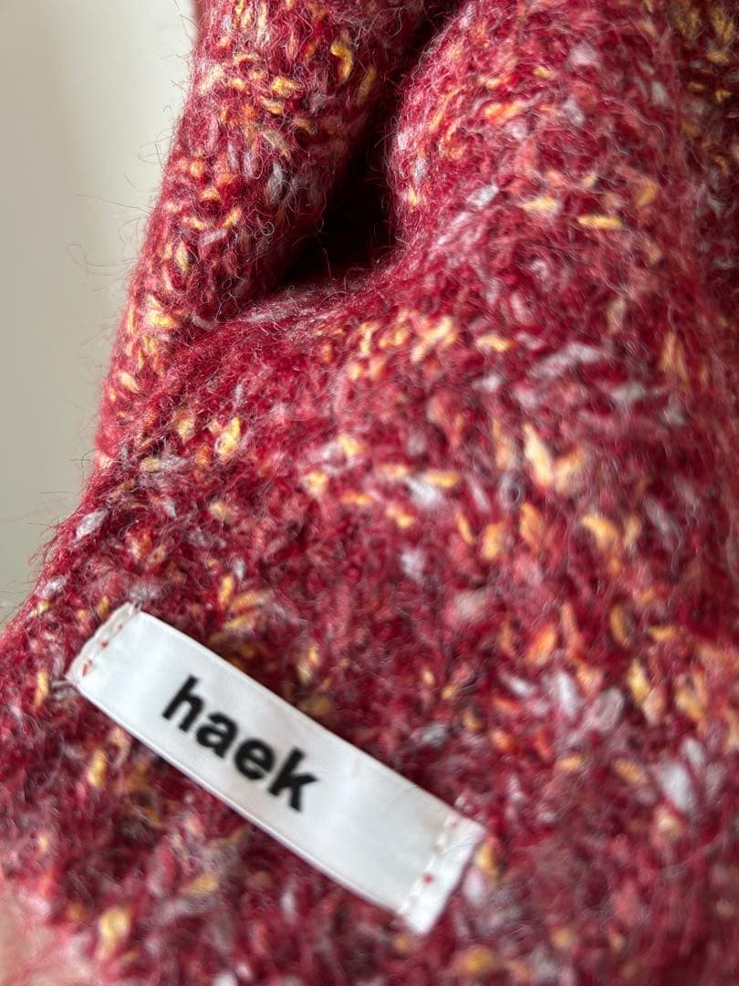 haek ロングコート ＆ マフラー セット