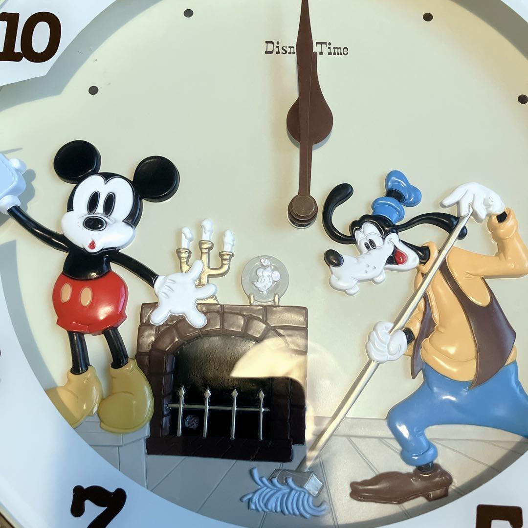超希少 ディズニー　壁掛け振り子時計　時計