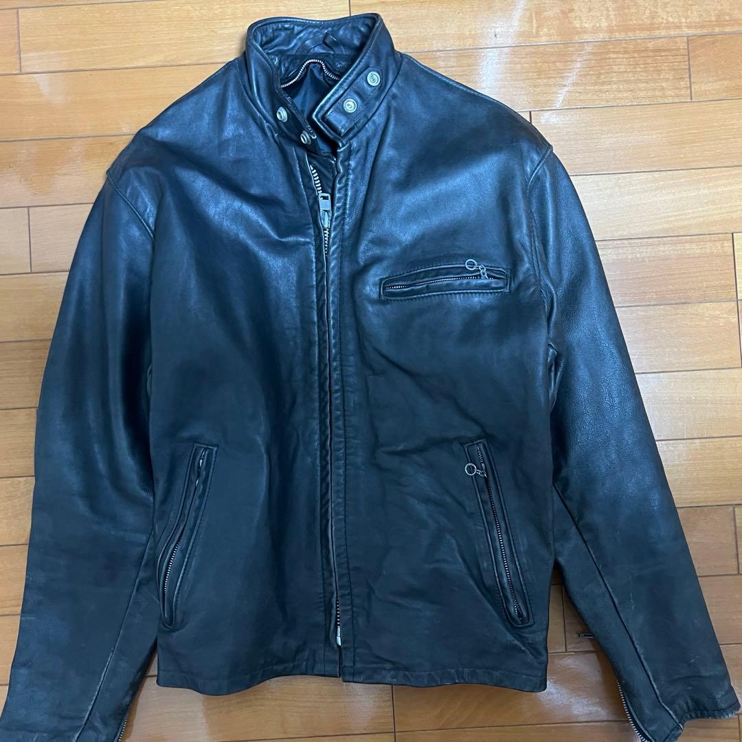 Schott シングルライダースジャケット