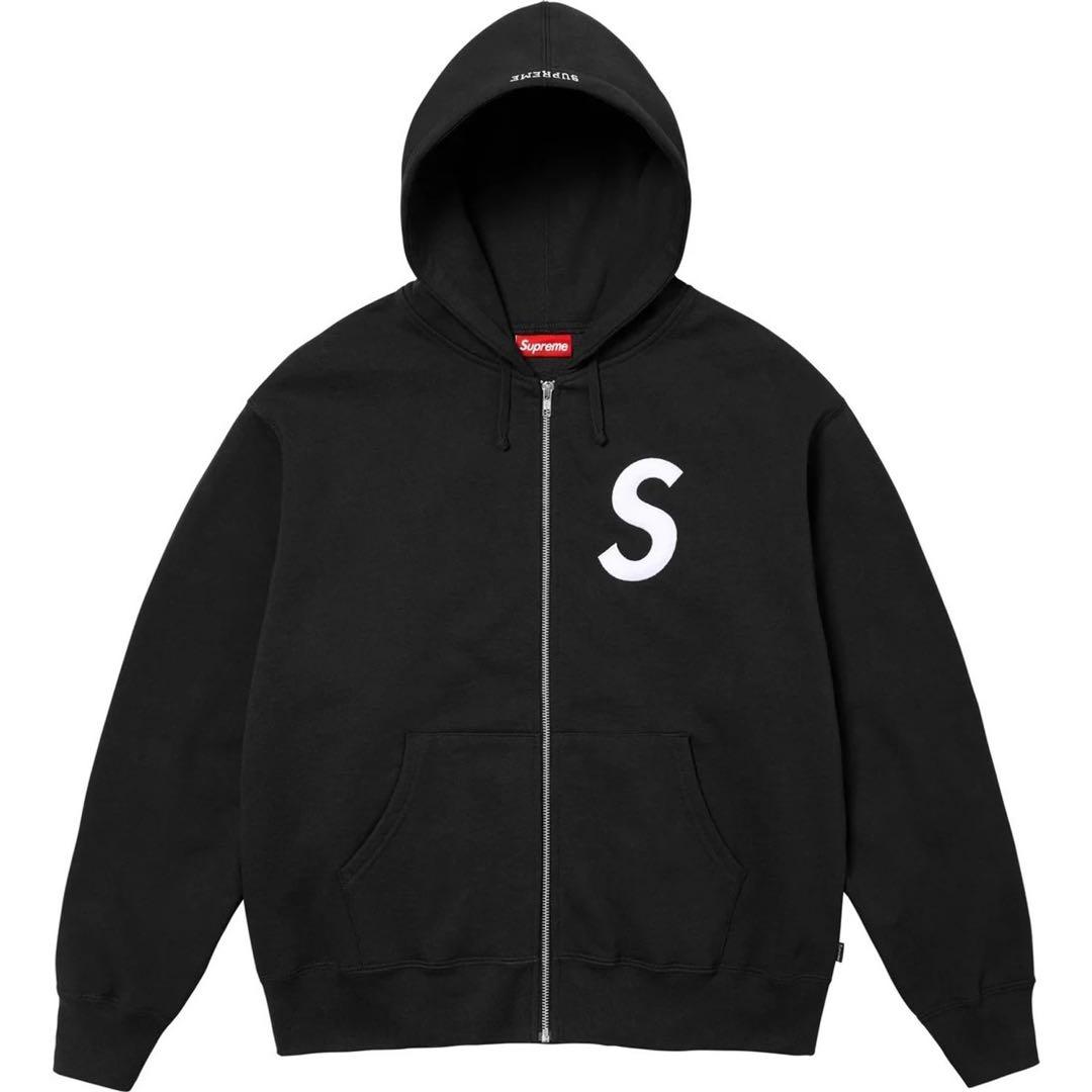 トップス Supreme S Logo Zip Up Hooded 25FW