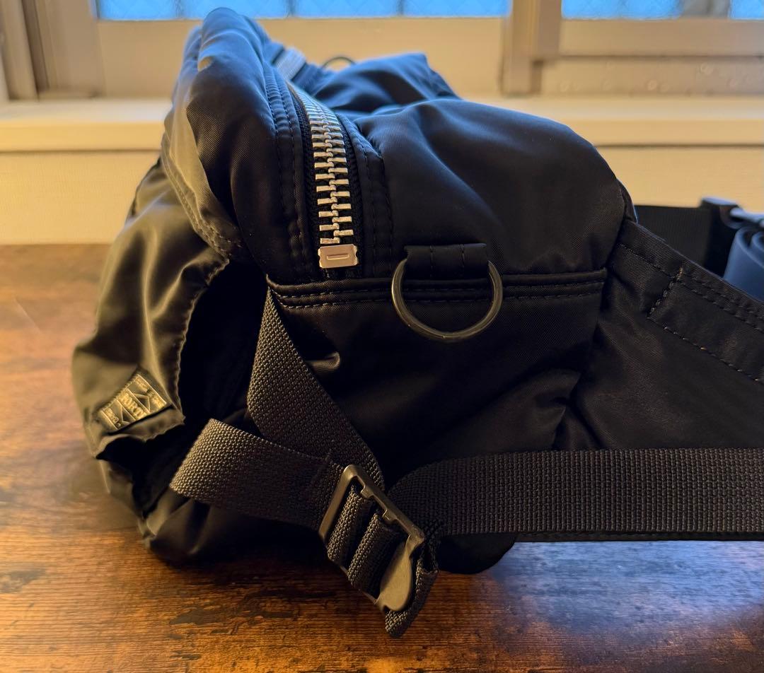【超美品】PORTER タンカー　ボディバッグ　ブラック　ウエストバッグ