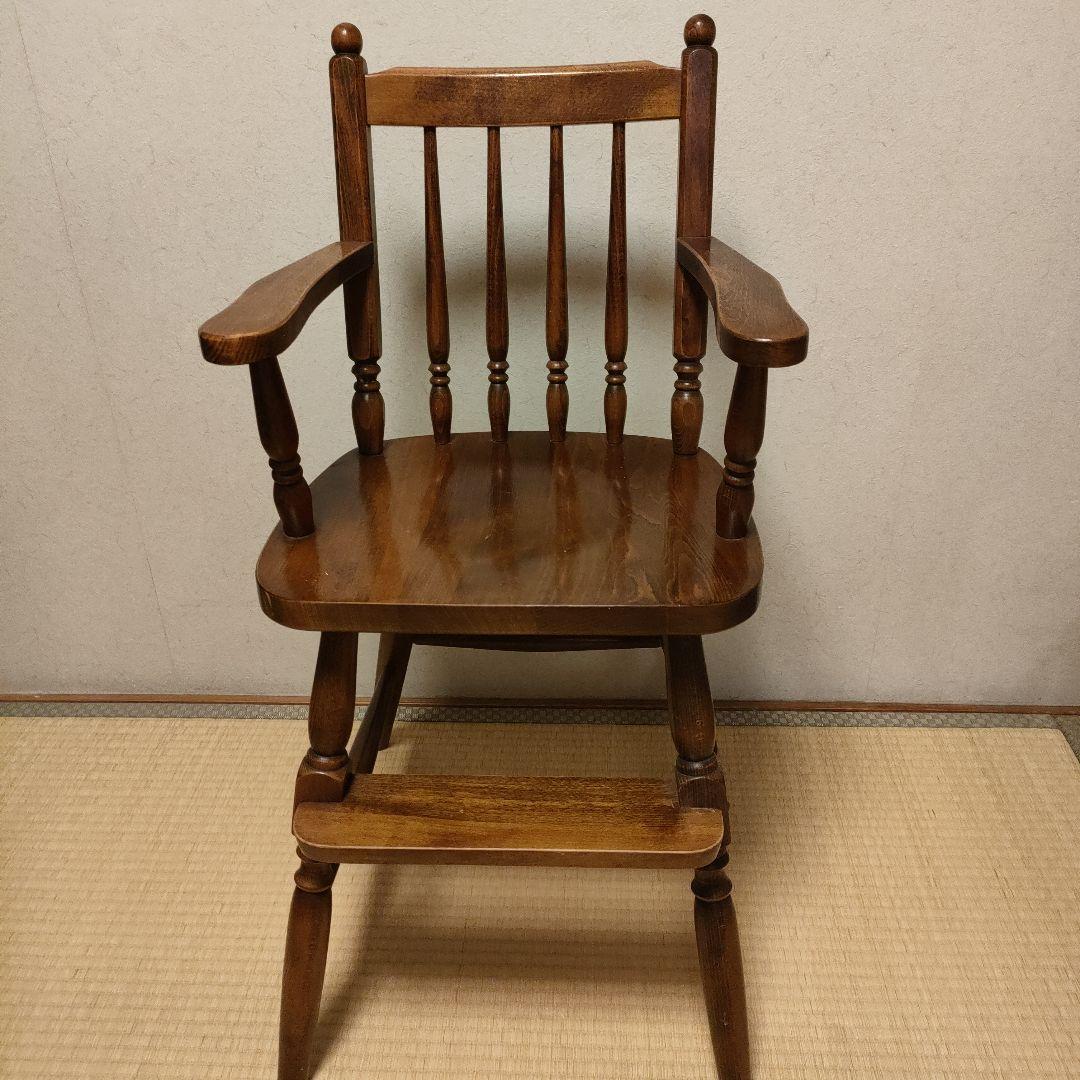 KASHIWA　木製ベビーチェア　ハイチェアー