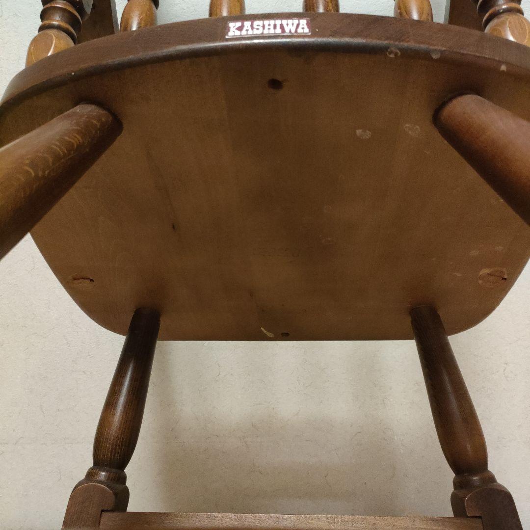 KASHIWA　木製ベビーチェア　ハイチェアー
