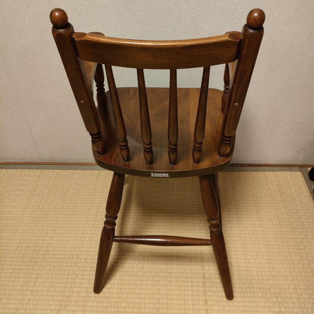 KASHIWA　木製ベビーチェア　ハイチェアー