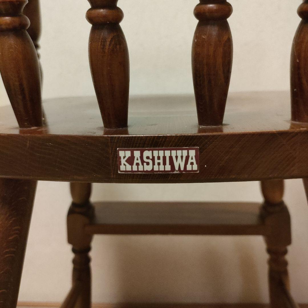 KASHIWA　木製ベビーチェア　ハイチェアー