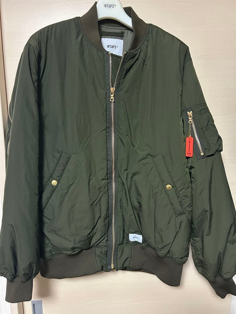 WTAPS MA-1ジャケット オリーブ　ダブルタップス