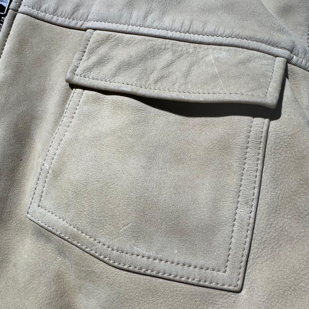 2003 00’s OLD GAP vintage leather jacket