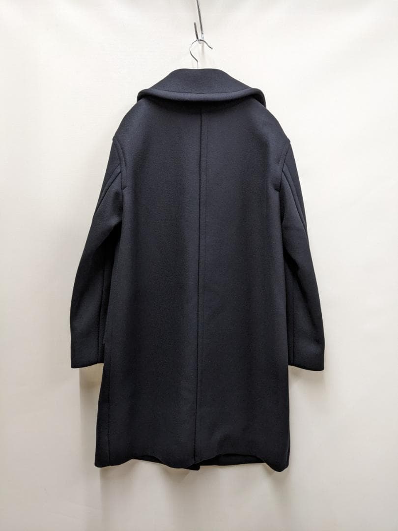 マッキントッシュ/チェスターコート肉厚滑らかウール/裏地ブランドロゴ刺繍/英国製