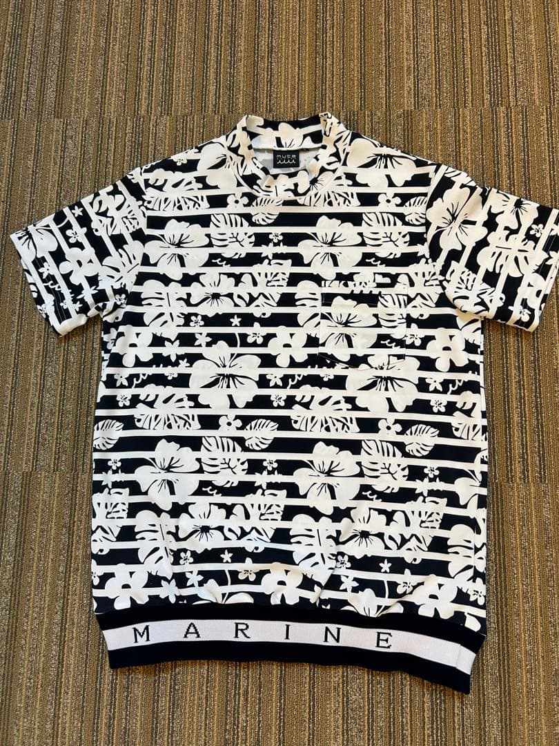 muta MARINE golf ムータマリン モックネックシャツ サイズ4