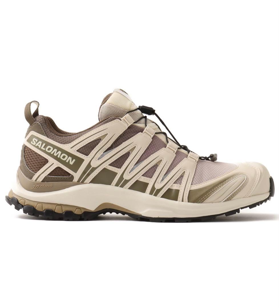 SALOMON XA PRO 3D ベージュ/ブラウン