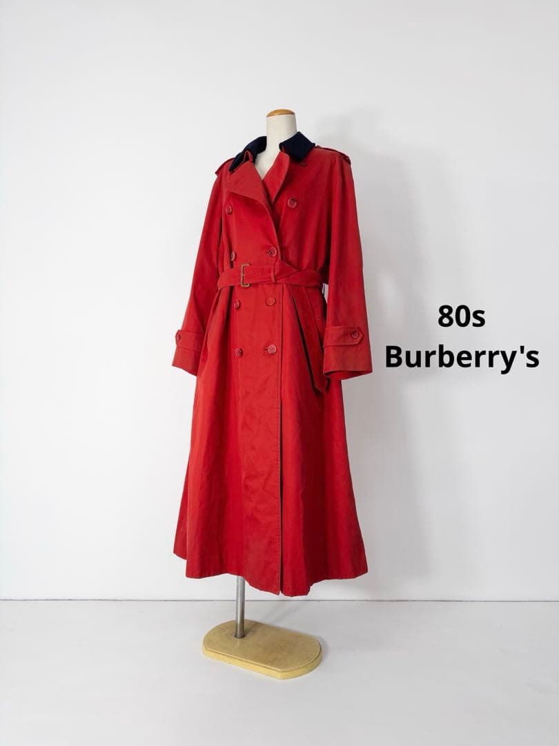 80s Burberry's バーバリー トレンチコート レディース古着