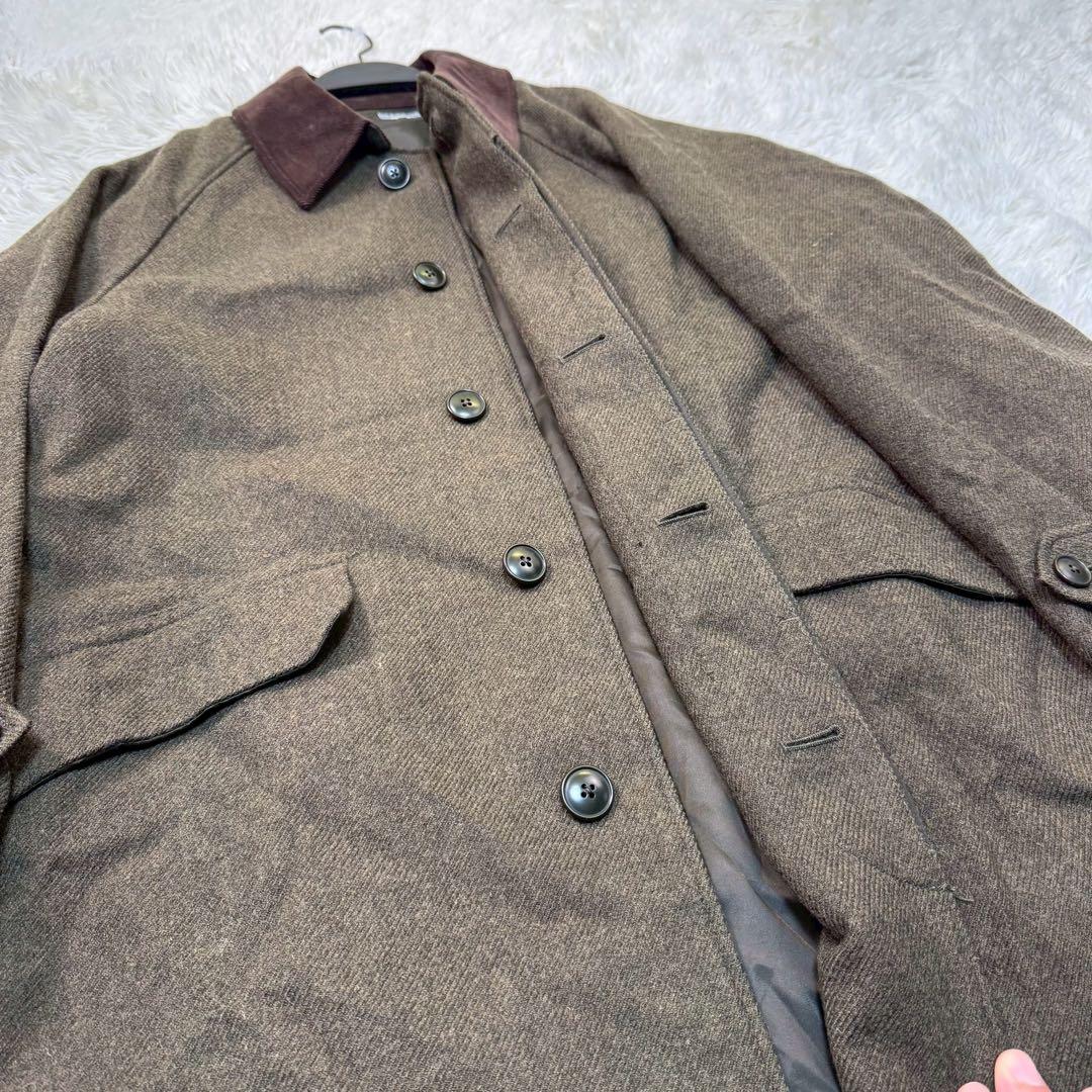 ジャーナルスタンダード レリューム バルマカーンコート カーキ コーデュロイ L