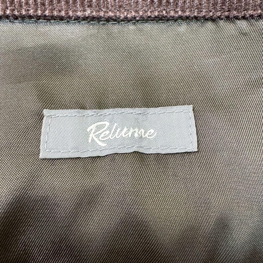 ジャーナルスタンダード レリューム バルマカーンコート カーキ コーデュロイ L